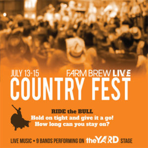 COUNTRY FEST JULY 13-15